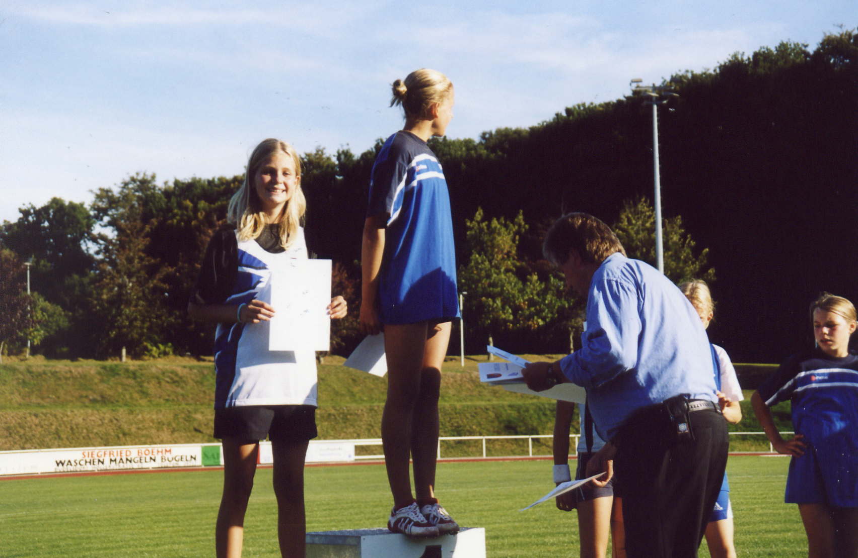 Janina-Vizemeisterin im Hürdenlauf