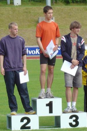 Benjamin Jaron-Landesmeister über 400m der A-Jugend